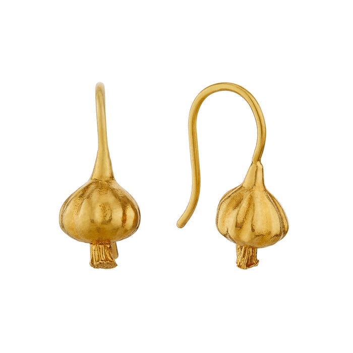 Garlic Hook Drop Earrings