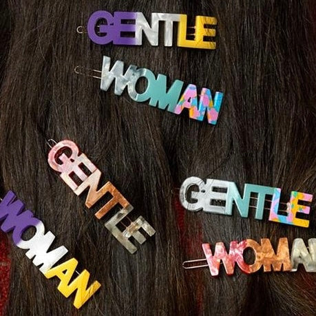 Gentlewoman Hair Clips in Coral