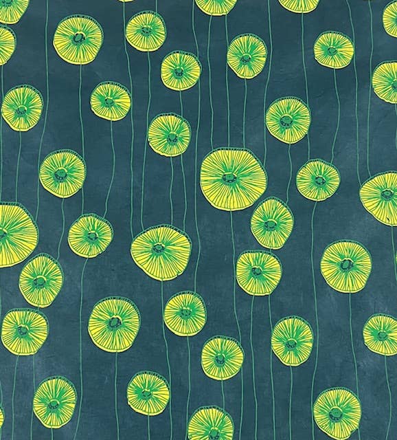 Giftwrap - Blooms Off White