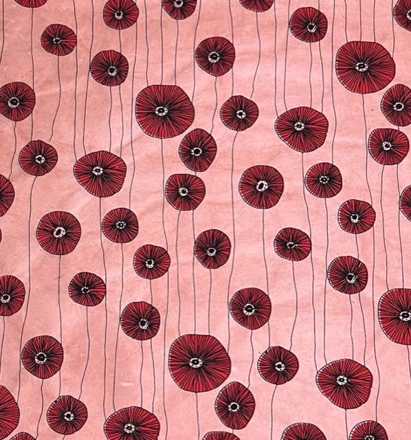 Giftwrap - Blooms Off White