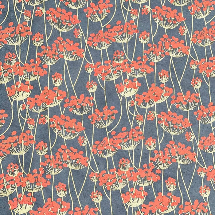 Giftwrap - Twigs, Papaya, and Gold
