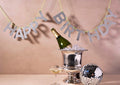Glitter Happy Birthday Garland
