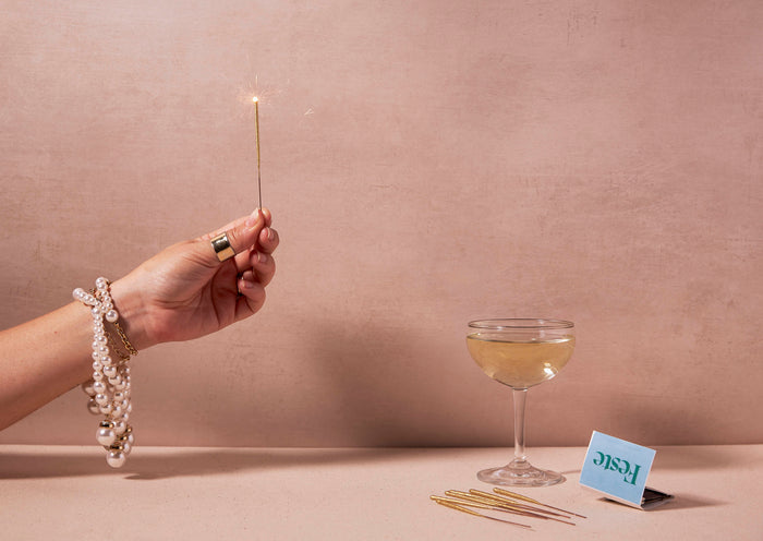 Gold Mini Sparklers Set