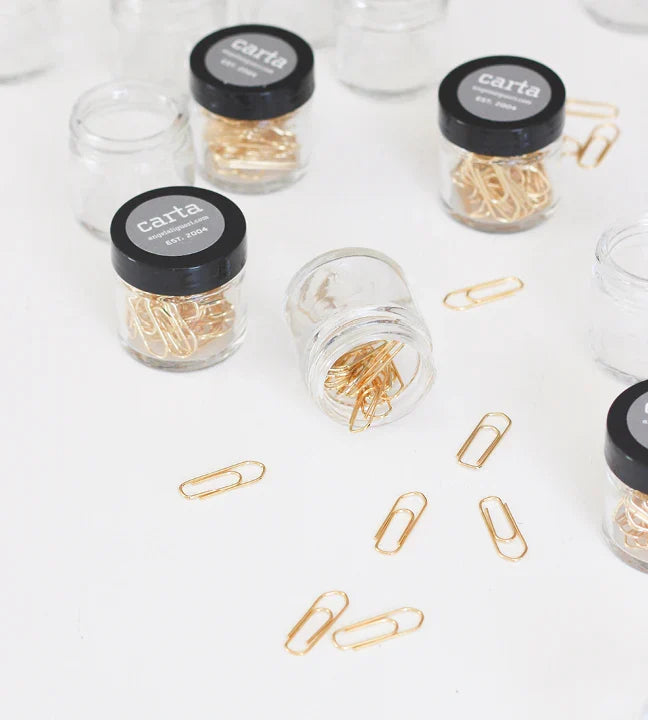 Gold Paper Clips