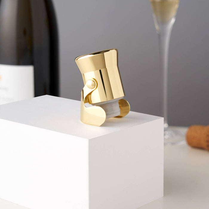 Gold Plated Heavyweight Champagne Stopper