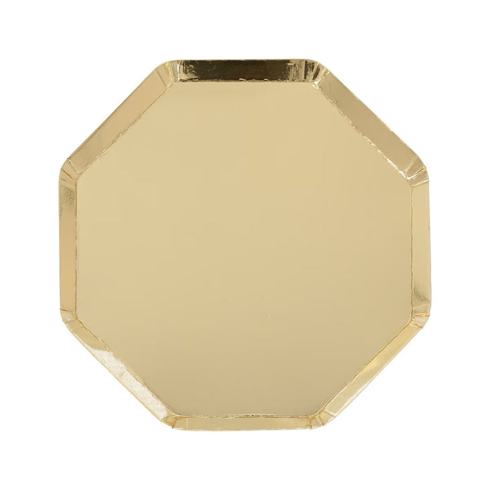 Gold Side Plates, Set of 8