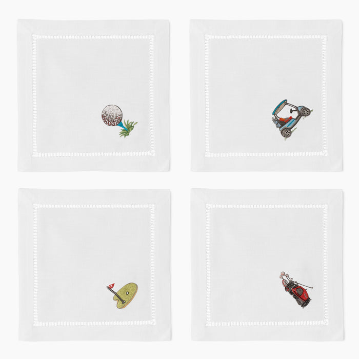 Golfing Cocktail Napkins