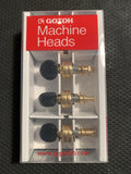 Gotoh UPT Planetary Tuners -  Gold w/Black Buttons - Set of 4 - Aloha City Ukes