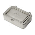 "Grazie" Pewter Box