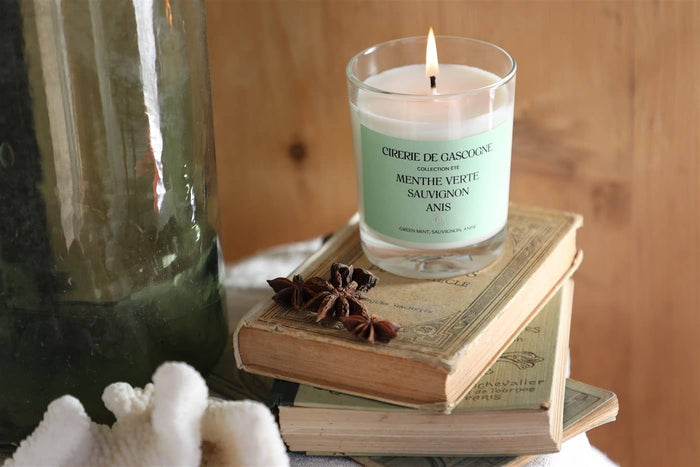 Green Mint, Sauvignon, Anise Blend Candle