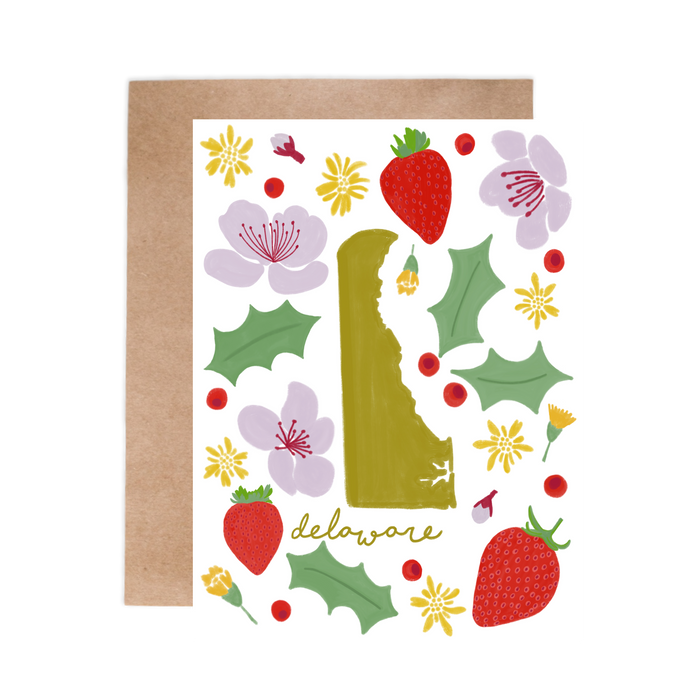 Greeting Card - Delaware Fresh State