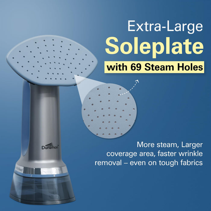 Hamilton Beach Durathon 3-in-1 Garment Steamer with 10-Year Soleplate Warranty