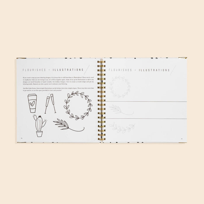Hand Lettering: A Calligraphy Workbook to Start a New Hobby