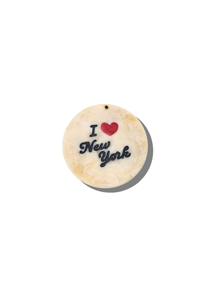 Hand-painted I Heart New York Mirror