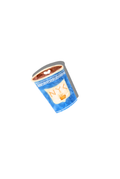 Hand-painted NYC Coffee Cup Brooch Pin