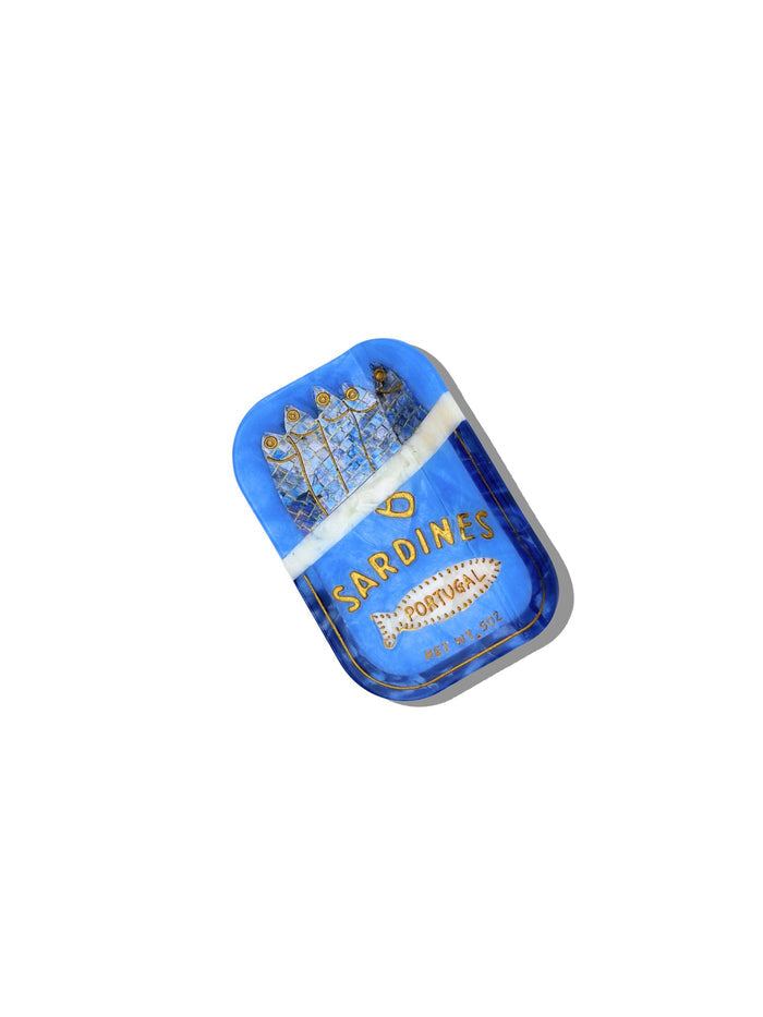Hand-painted Sardines Claw Hair Clip
