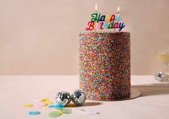 Happy Birthday Candle - Multi