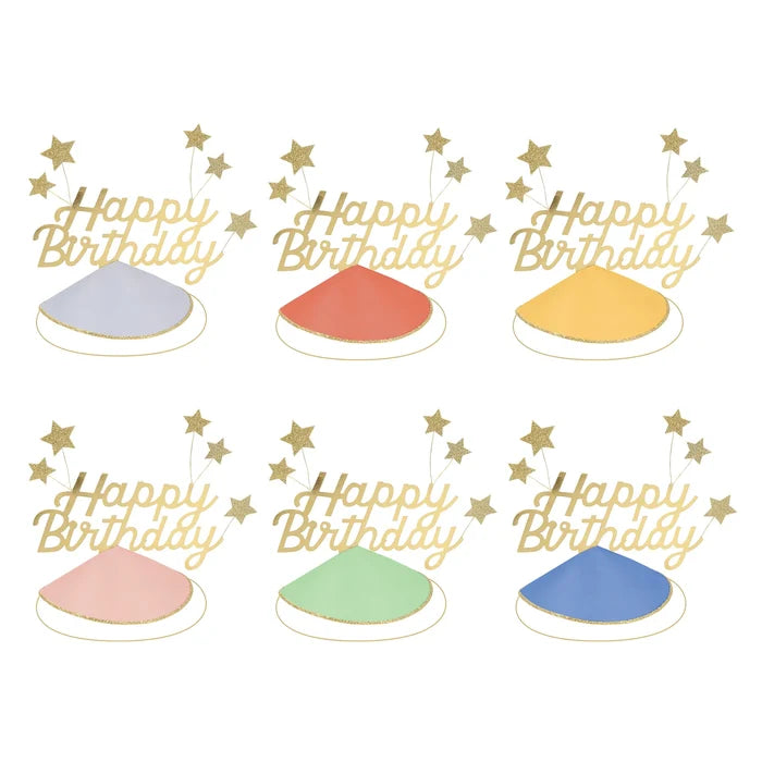 Happy Birthday & Stars Party Hat