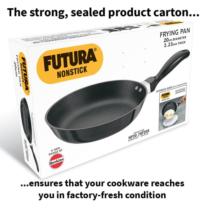 Hawkins Futura Fry Pan with Stay-Cool Handle – Durable & Versatile