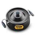 Hawkins Futura 8 litre black biryani handi with hard anodised lid