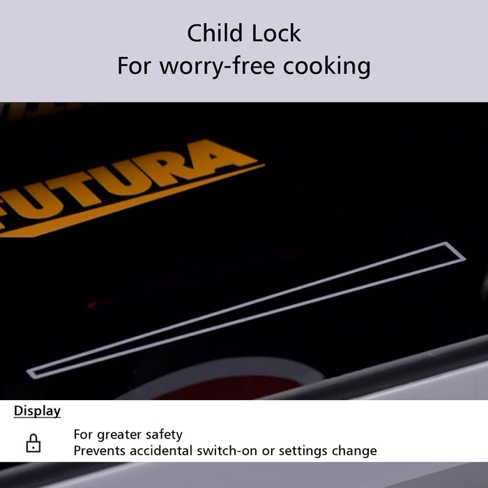 Hawkins Futura FIC1A1 induction hob with pan detector and intelligent overheat protection
