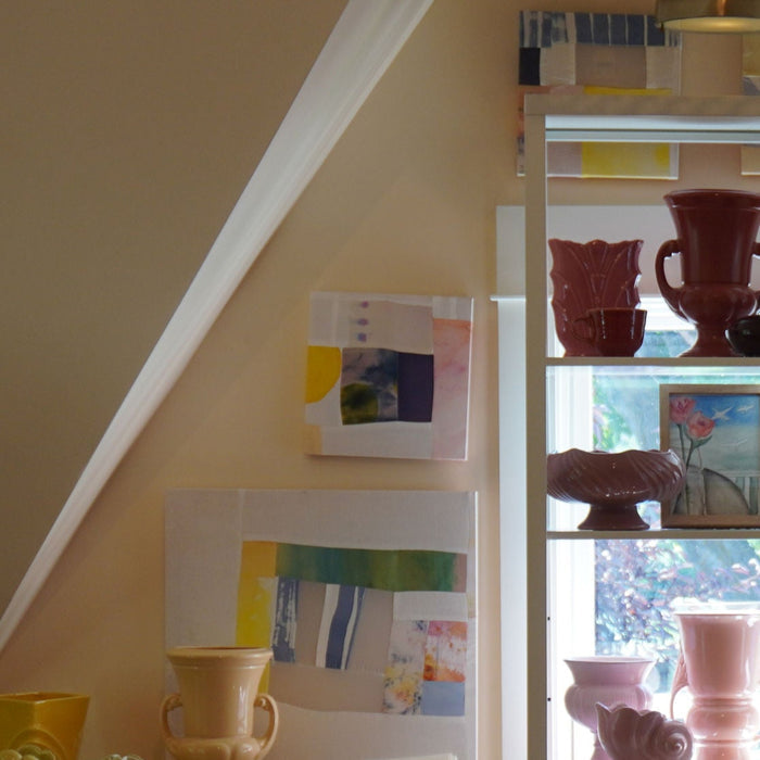 Hayley Kolar Original Painted Patchwork Art