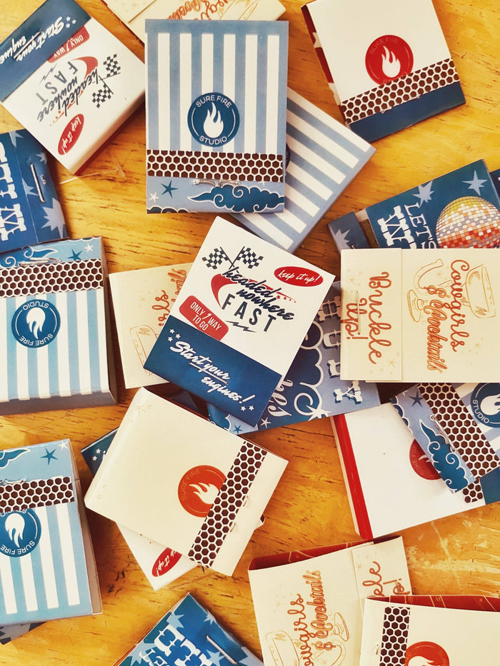 Headed Nowhere Fast! Matchbook
