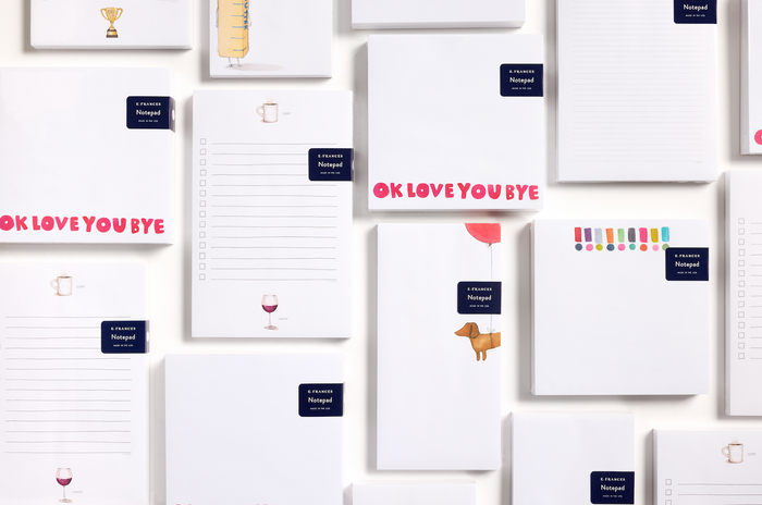 Heart Lined Notepad