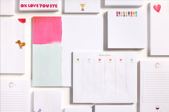 Heart Lined Notepad