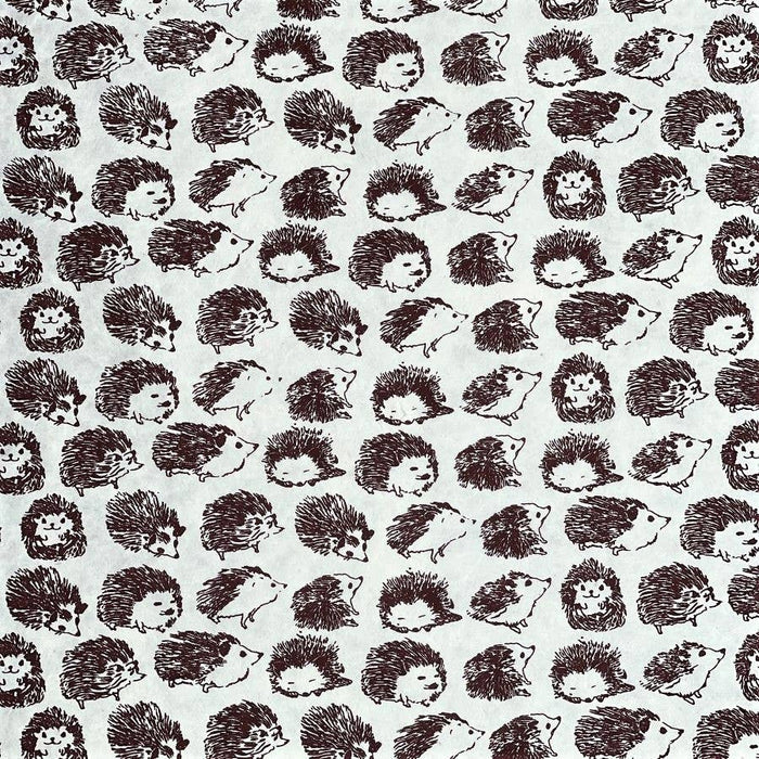 Hedgehog Wrapping Paper Sheet