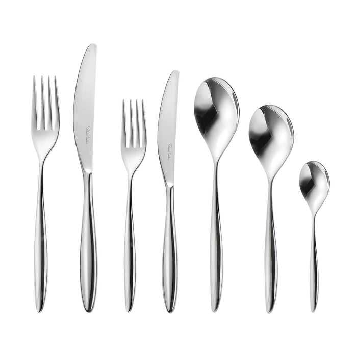Hidcote Bright Cutlery Set, 48 Piece for 6 People - 6 Free Steak Knives