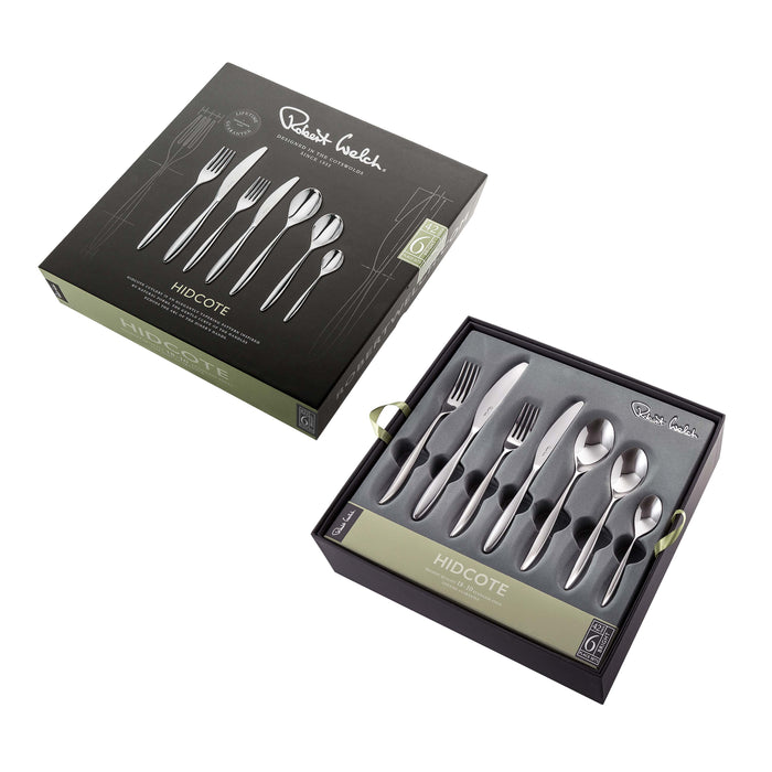 Hidcote Bright Cutlery Set, 48 Piece for 6 People - 6 Free Steak Knives