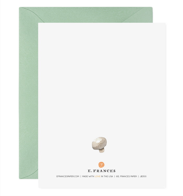 Holy Shiitakes | Mushroom Congratulation Greeting Card