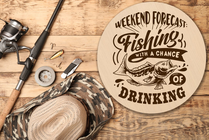 "Weekend Forecast" 12" Round