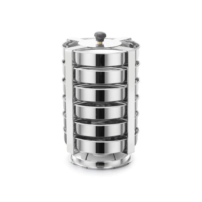 HORIZON Stainless Steel Thatte Idly Cum Dhokla Stand for Outer Lid Cooker – Small Size