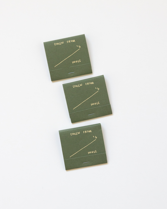 House Gift Matchbook