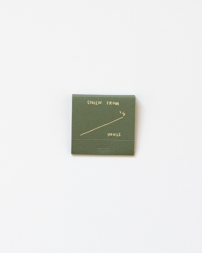 House Gift Matchbook