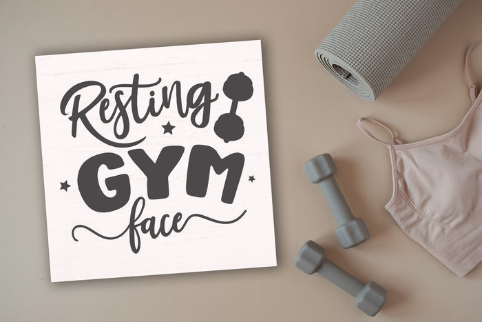 Resting Gym Face