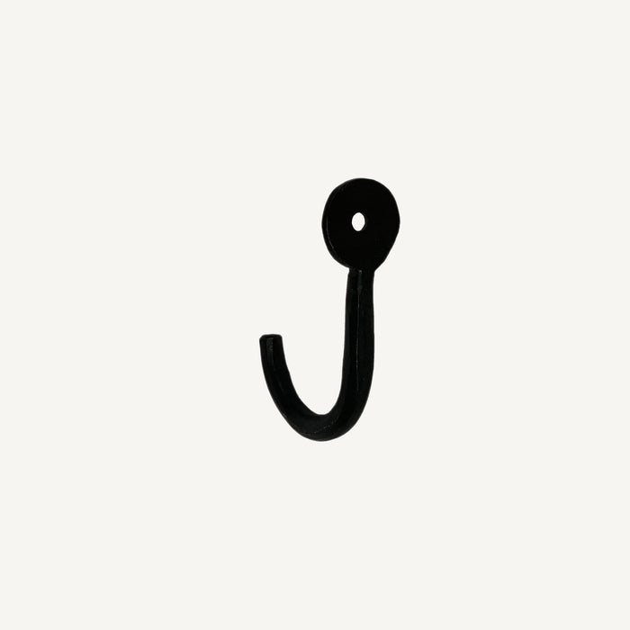 Iron Wall Hook | Black Wall Hook | Civil Alchemy | Golden Rule Gallery | Excelsior, MN