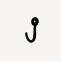 Iron Wall Hook | Black Wall Hook | Civil Alchemy | Golden Rule Gallery | Excelsior, MN