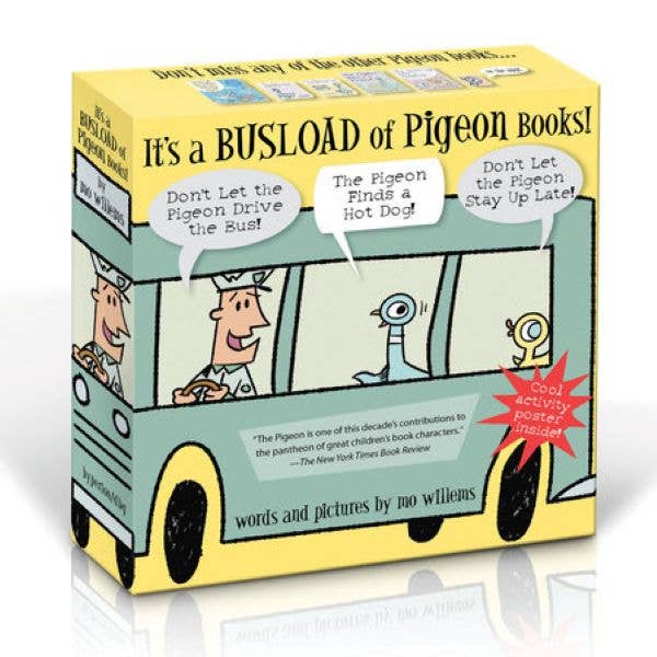 It's A Busload Of Pigeon Books HC