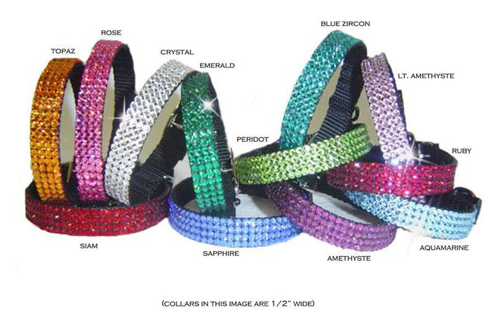 January Birthstone Collar - Siam