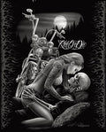 JPI RIDE OR DIE - BIKER LOVERS - Queen Blanket