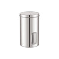 JVL Trendy Window Canister – Stainless Steel Airtight Storage Jar