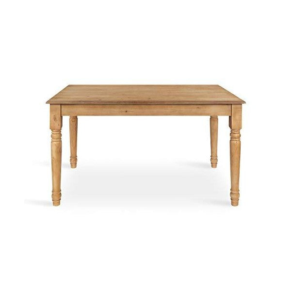 Kate and Laurel Cates  30" Rustic Brown Rustic Farmhouse Barnboard Dining Table