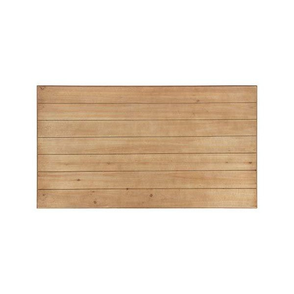 Kate and Laurel Cates  30" Rustic Brown Rustic Farmhouse Barnboard Dining Table