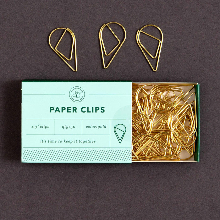 Keep It Together Paper Clips - Blue