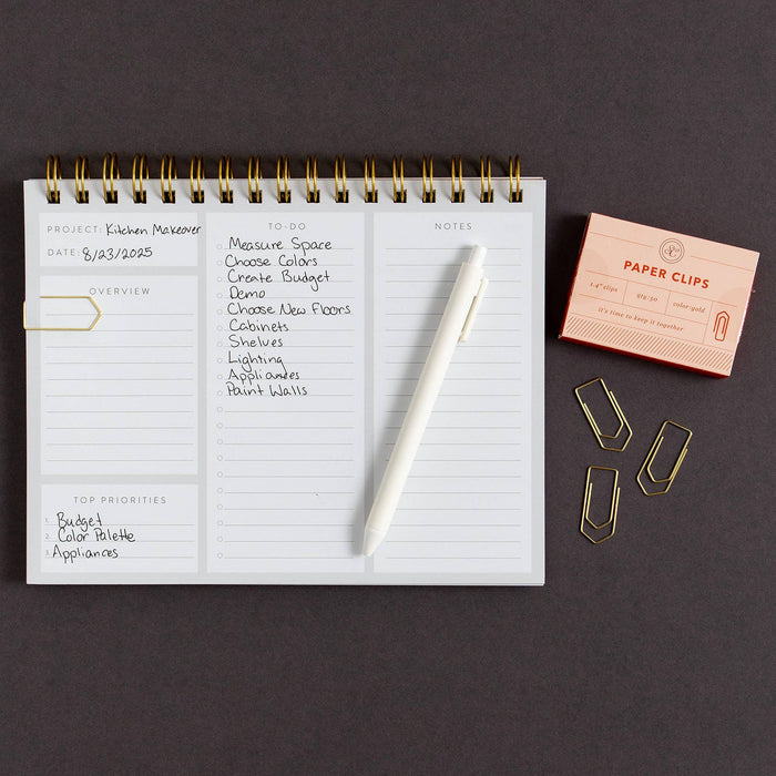 Keep It Together Paper Clips - Red
