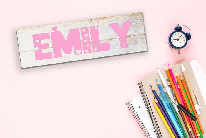 KIDS MINI NAME PLANKS WORKSHOP
