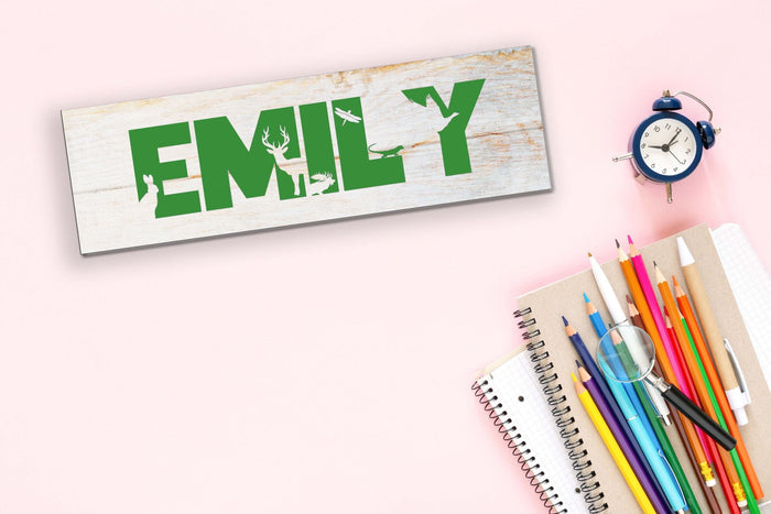 KIDS MINI NAME PLANKS WORKSHOP